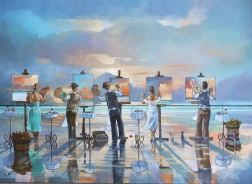 Puzzle ANATOLIAN Malowanie burzy – 1000 elementów