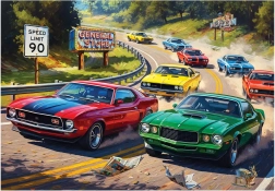 Puzzle Miłośnik prędkości XL 260 elementów