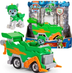 Paw Patrol rycerski pojazd ratunkowy Rocky z figurką
