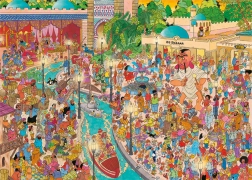 Puzzle JUMBO Jan van Haasteren Efteling Fata Morgana 1000 elementów