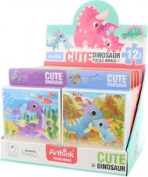 Puzzle dinozaury 20 elementów