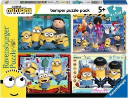 Ravensburger puzzle Minionki 2: Złoczyńca nadchodzi 4x100 elementów