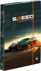 Pudełko na zeszyty A5 z motywem auta