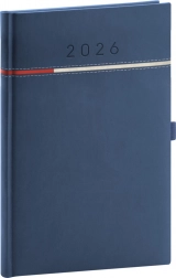 Tygodniowy terminarz Tomy 2026 niebiesko-czerwony 15 x 21 cm