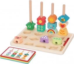Gra Sortowanie według kart Łąka 2Kids Toys