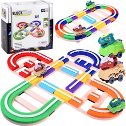 zestaw torów z dinozaurami, 143 elementy