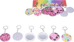 Brelok z lusterkiem – mix kolorów