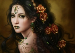 Puzzle Złota róża 1000 elementów