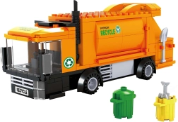 Kompatybilne klocki konstrukcyjne BLOXO śmieciarze 209 szt.