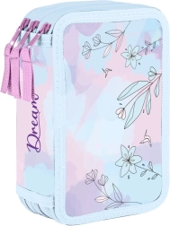 Trzypiętrowy szkolny piórnik Koliberek