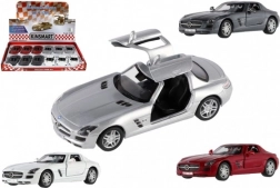 Model auta Mercedes-Benz SLS AMG 13 cm na napęd typu pull-back