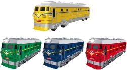 Pociąg z efektami i napędem bezwładnościowym