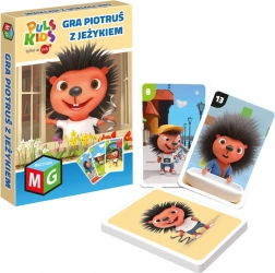 Gra karciana Kółko i krzyżyk Piotruś z jeżykiem