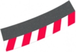 Zewnętrzne pobocza do nachylonego zakrętu 4/15° do torów CARRERA EVOLUTION, DIGITAL 132 i DIGITAL 124