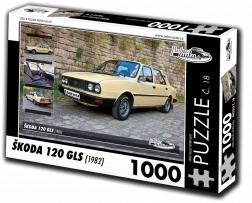 Puzzle RETRO-AUTA Škoda 120 GLS 1000 elementów