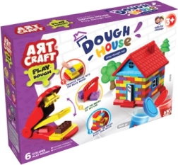 Zestaw Art craft do modelowania – kolorowy domek