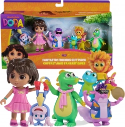 Dora odkrywczyni – zestaw prezentowy Fantastic Friends, 5 figurek