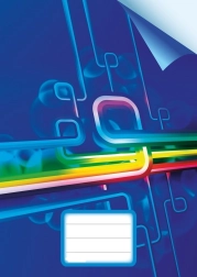 Reas-Pack zeszyt szkolny A5, gładki, 10 kartek, niebieski