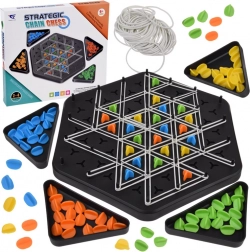 Strategiczna gra Łańcuchowe szachy – zajmuj trójkąty