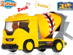 2-Play Traffic betoniarka budowlana ze światłami i dźwiękami 22 cm