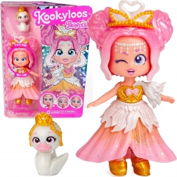 KookyLoos figurka Princess Swan Fantasy z akcesoriami