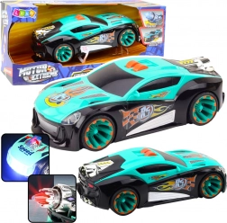 Wyścigówka z rakietą Efekty świetlne i dźwiękowe