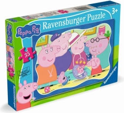 Puzzle Świnka Peppa 35 elementów