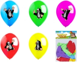 baloniki do nadmuchiwania z motywem KRECIKA, 10 szt.