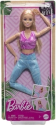 Barbie Made to Move blond lalka