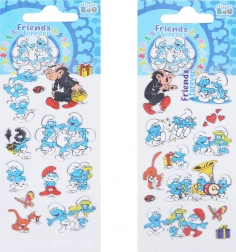 Naklejki Smerfy 12 szt.