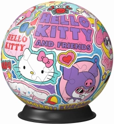 3D puzzle kula Hello Kitty EasyClick