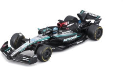 Bburago 1:43 bolid MERCEDES‑AMG F1 W15 George Russell w pudełku prezentowym