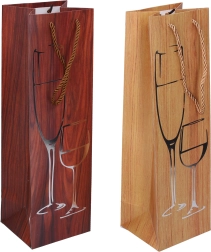 Torebka prezentowa na butelkę, średni rozmiar