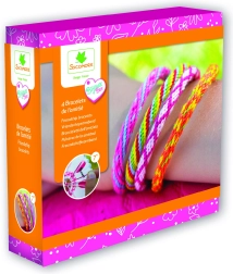 Zestaw do tworzenia bransoletek Kumihimo – bransoletki przyjaźni