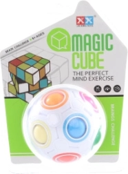 Plastowa kula łamigłówka 8 cm