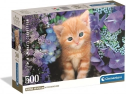 Clementoni puzzle rudawe kocię 500 elementów