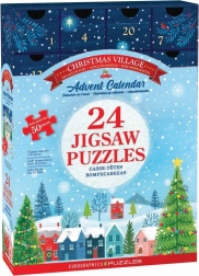 Eurographics puzzle kalendarz adwentowy: Świąteczna wioska