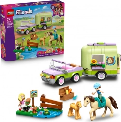 LEGO Friends przyczepa z koniem i źrebakiem