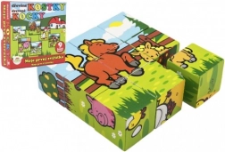 Klocki kubus moje pierwsze zwierzątka