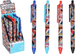 Długopis z hybrydowym tuszem 0,5 mm – niebieski wkład