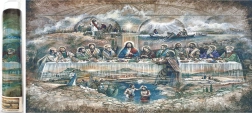 Malowanie diamentowe Ostatnia Wieczerza 80 × 40 cm
