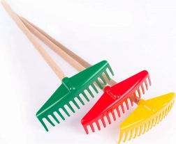 Lena dziecięce grabki z drewnianą rączką 60 cm