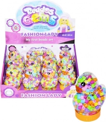 koralki kaczuszka – zestaw do nawlekania