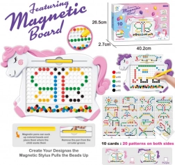 Magnetyczna tablica jednorożec dla dzieci