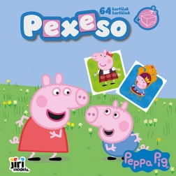 Pamięciowa gra w zeszycie Świnka Peppa