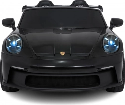 Dziecięcy samochód elektryczny Porsche 911 GT3 24V z dwoma siedzeniami – czarny
