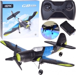 RC samolot G8 Glider z pianki EPP z LED i ładowaniem USB