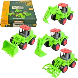 Auto budowlane z wywrotką, 15 cm