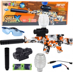 Karabinek na wodne kulki żelowe Graffiti AK47