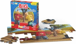 Pat a Mat Puzzle BIG 1 – dwustronne puzzle podłogowe 24 elementy